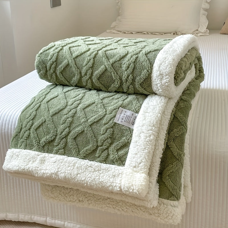 Soft Home Blanket | Comfort Throw for Bed, Sofa & On-the-Go Use