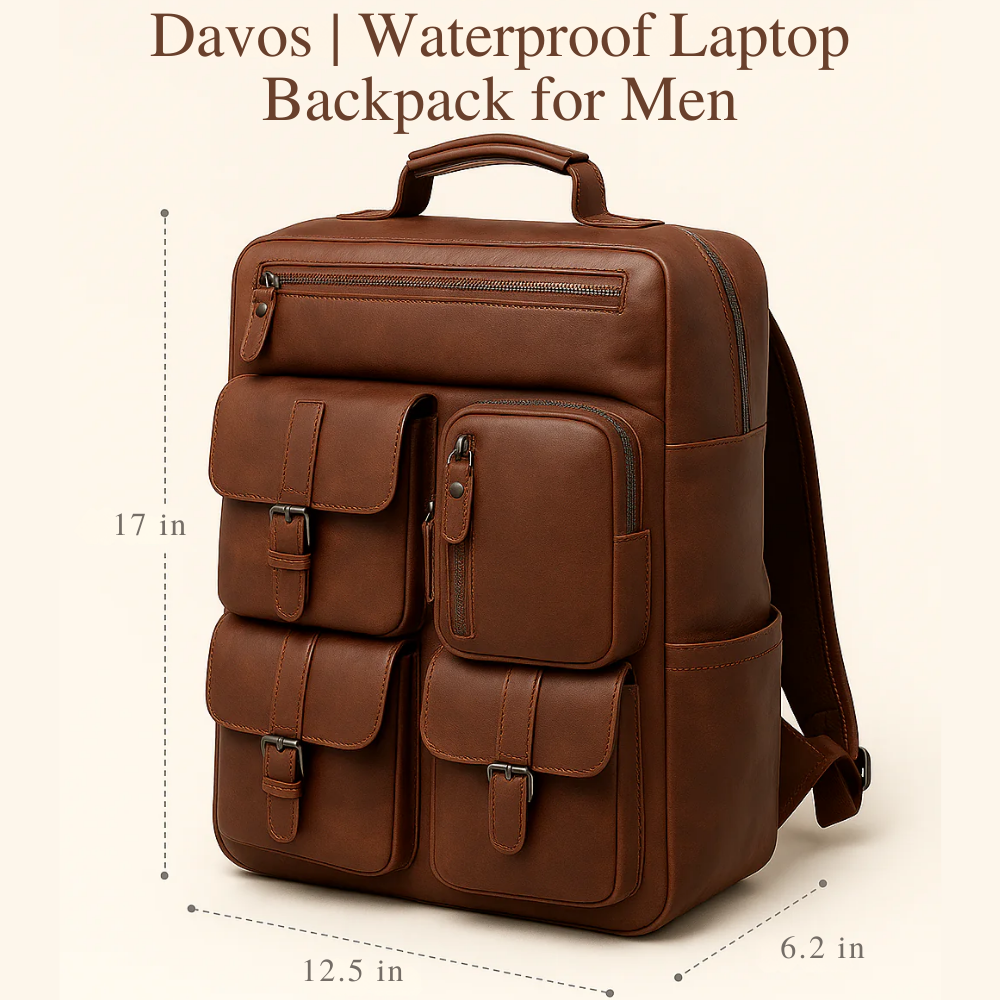Davos | Waterproof Laptop Backpack for Men