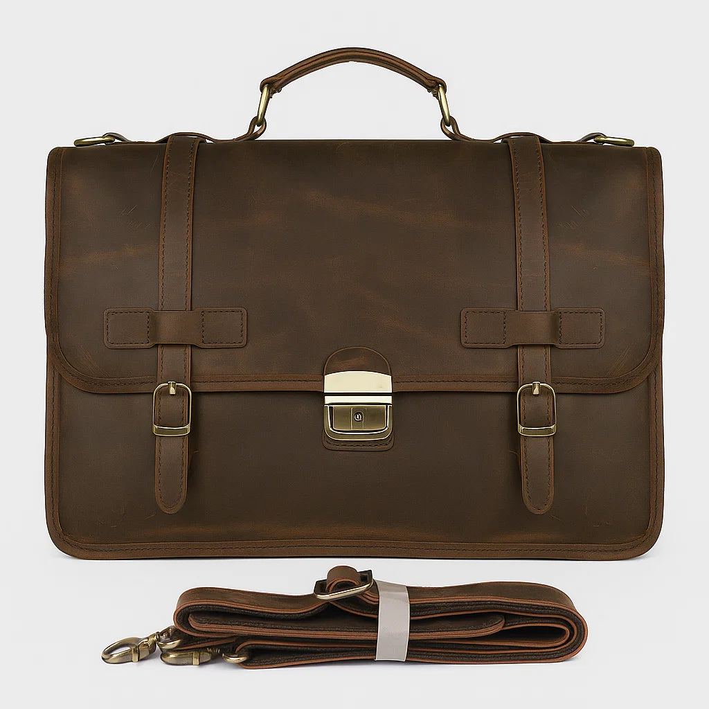 Elandor | Classic Ledger Satchel