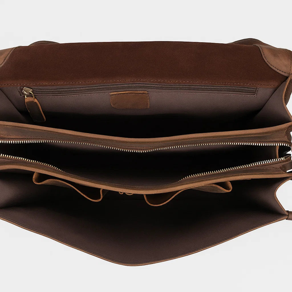 Elandor | Classic Ledger Satchel