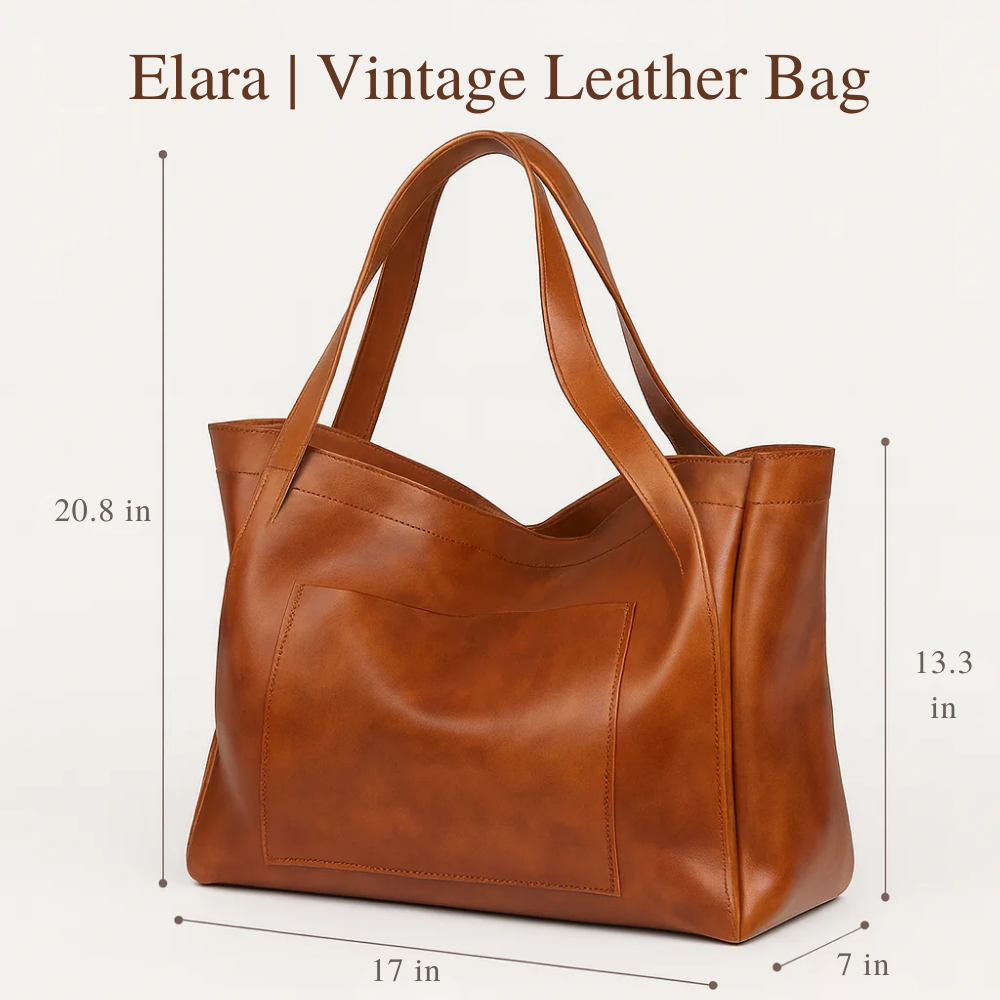 Elara | Vintage Leather Bag