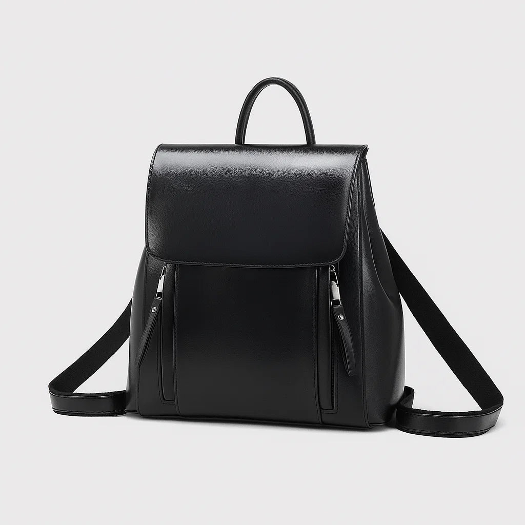 Elena | Sleek Foldover Backpack
