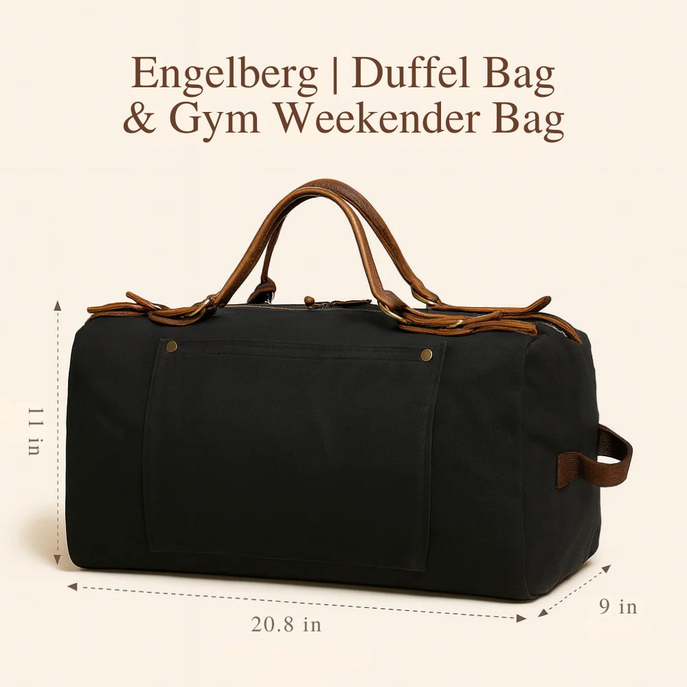 Engelberg | Duffel Bag & Gym Weekender Bag
