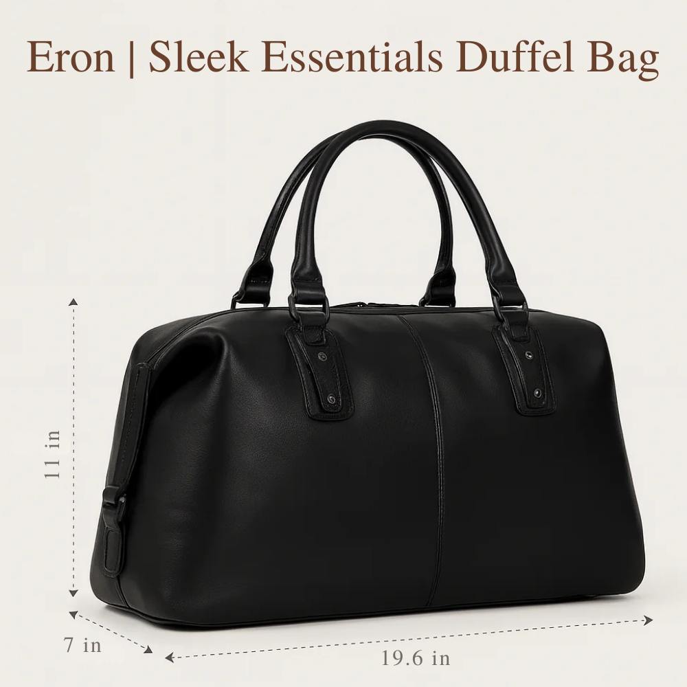 Eron | Sleek Essentials Duffel Bag