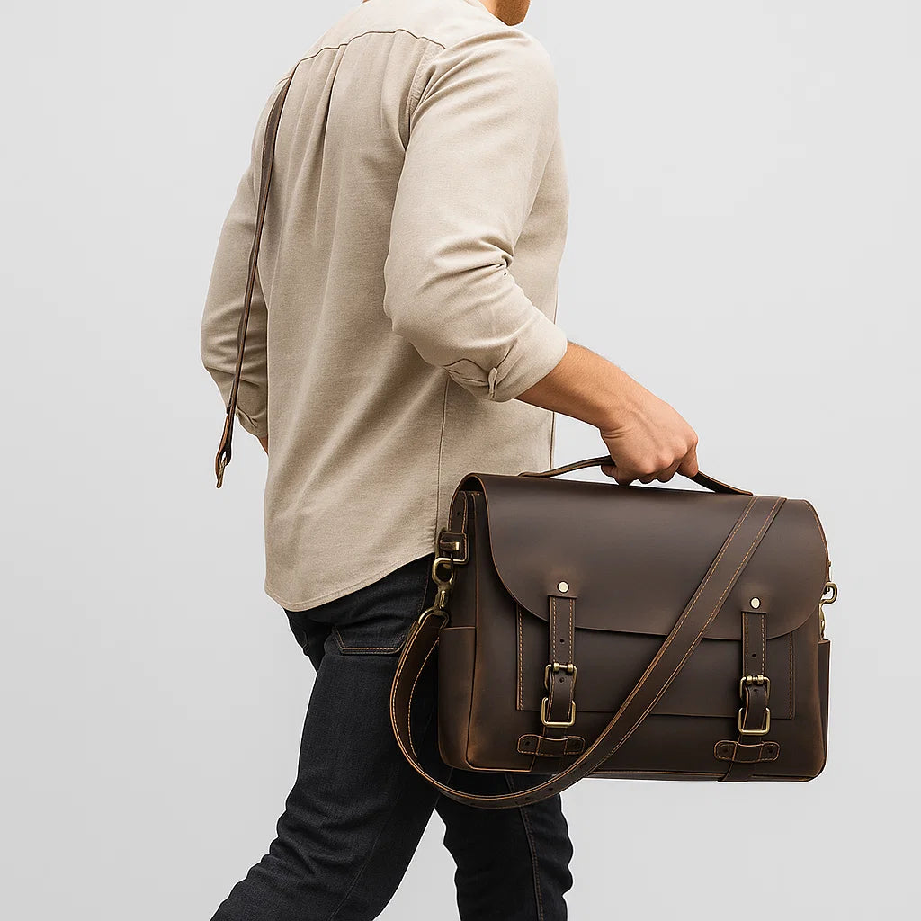 Everett | Handcrafted Heritage Satchel