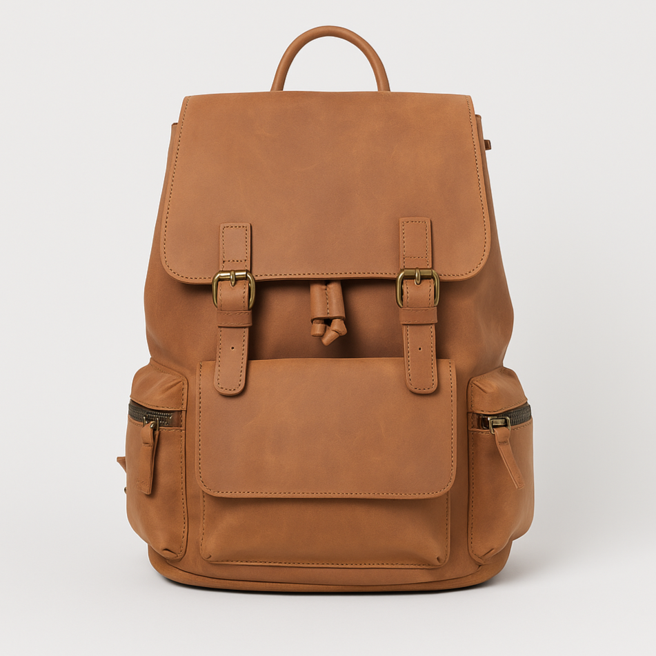 Flam | Vintage Drawstring Travel Backpack