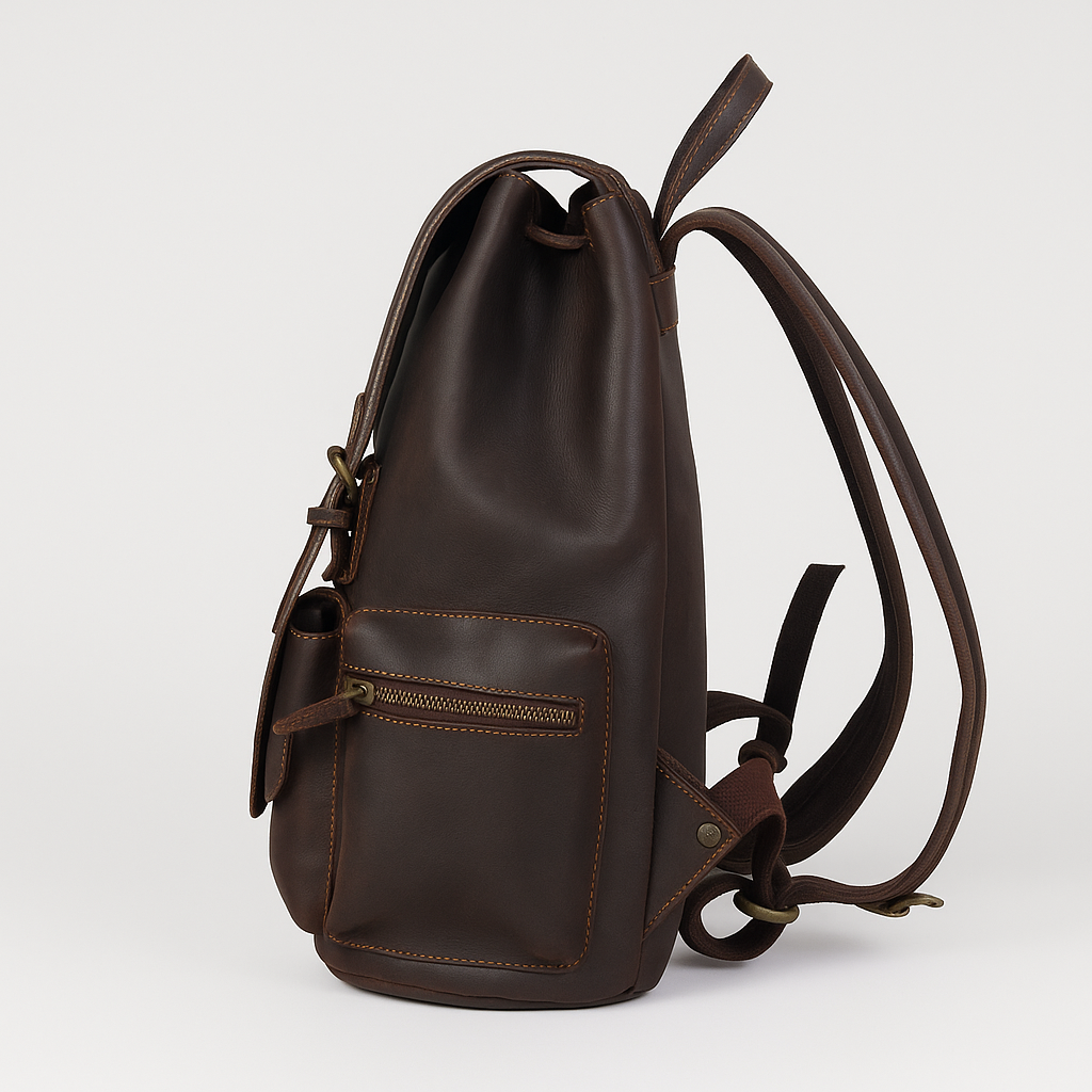 Flam | Vintage Drawstring Travel Backpack
