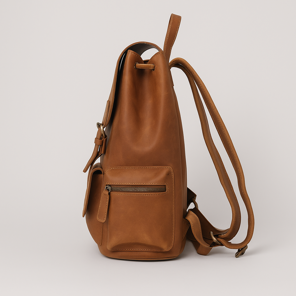 Flam | Vintage Drawstring Travel Backpack