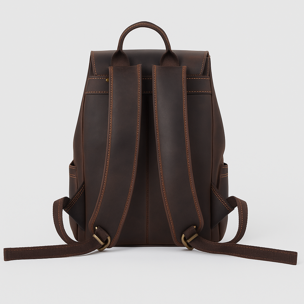 Flam | Vintage Drawstring Travel Backpack