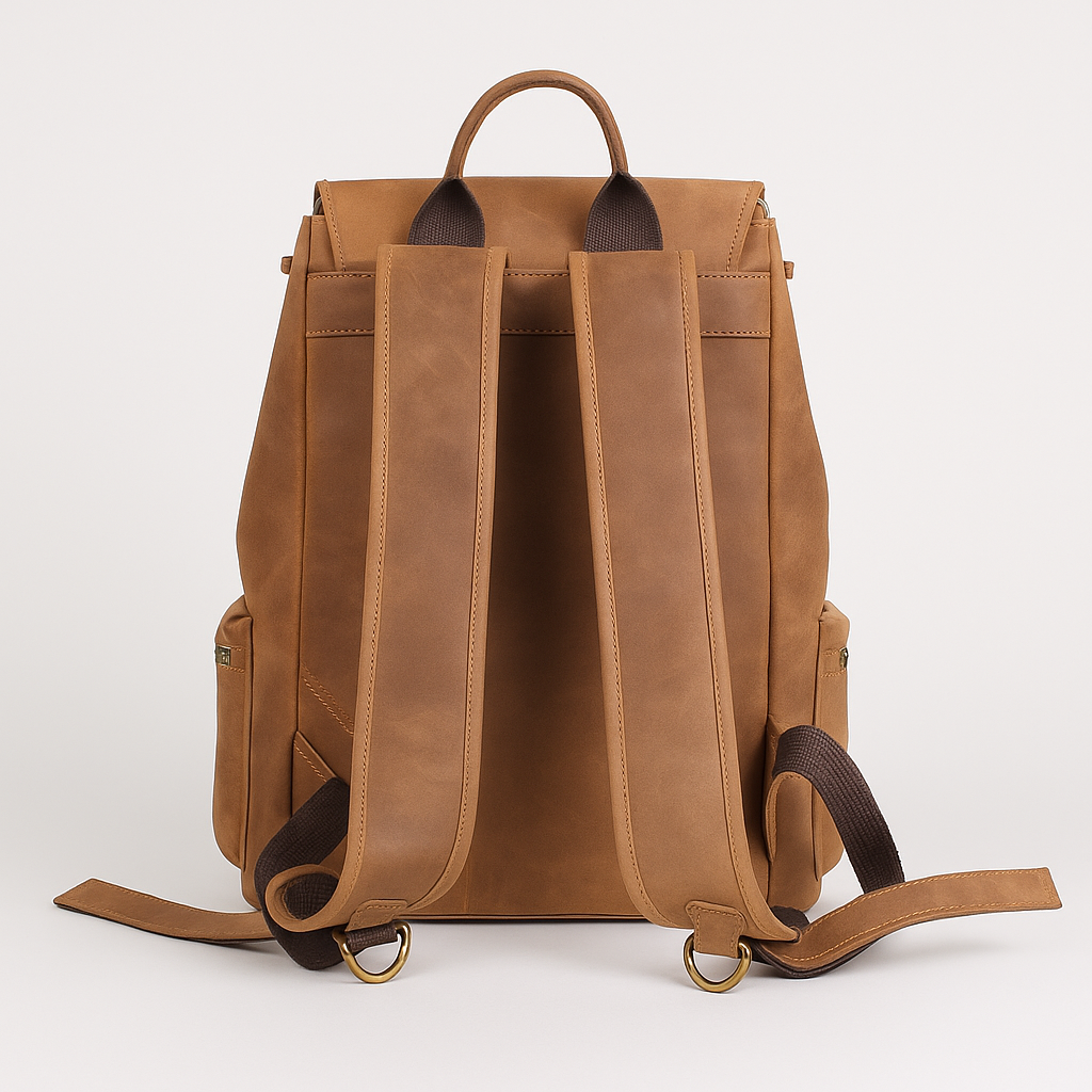 Flam | Vintage Drawstring Travel Backpack