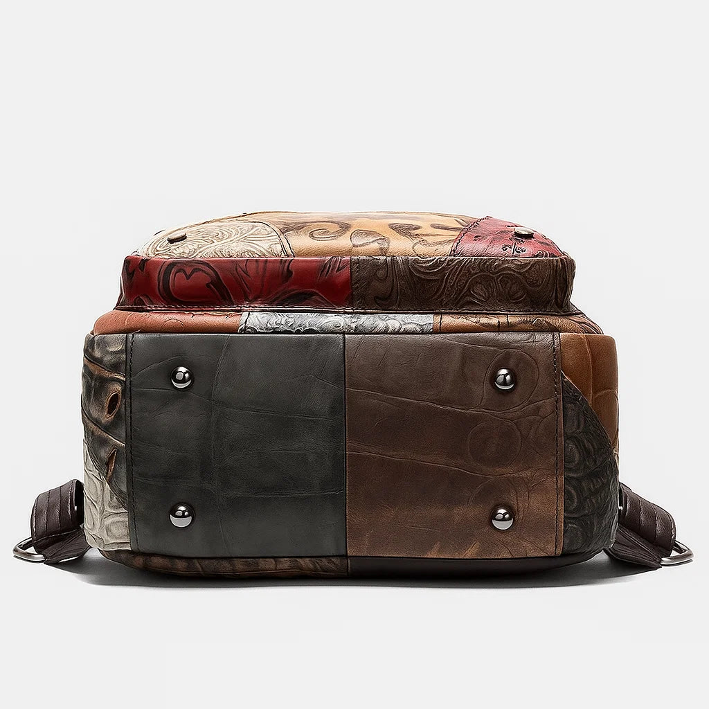 Florence | Embossed Heritage Backpack