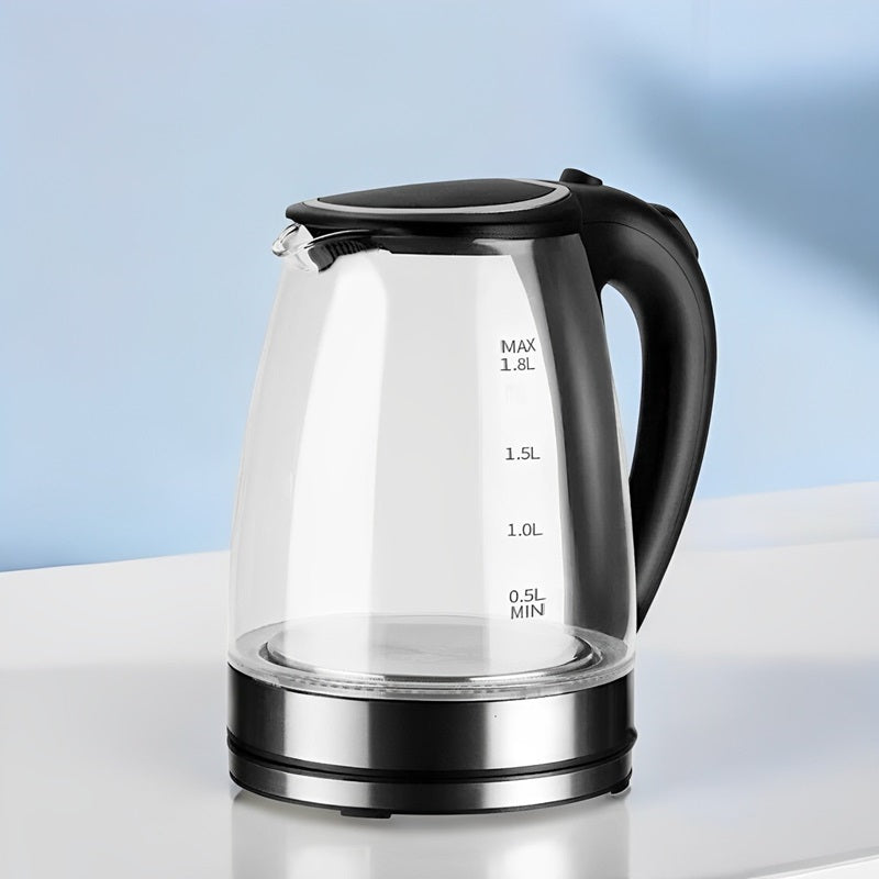 Glass Kettle Electric 1.8L | Illuminated Blue LED Water Boiler