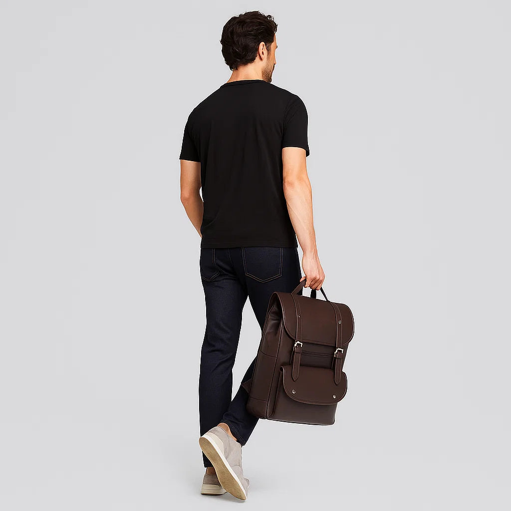 Graham | Vintage Artisan Office Backpack