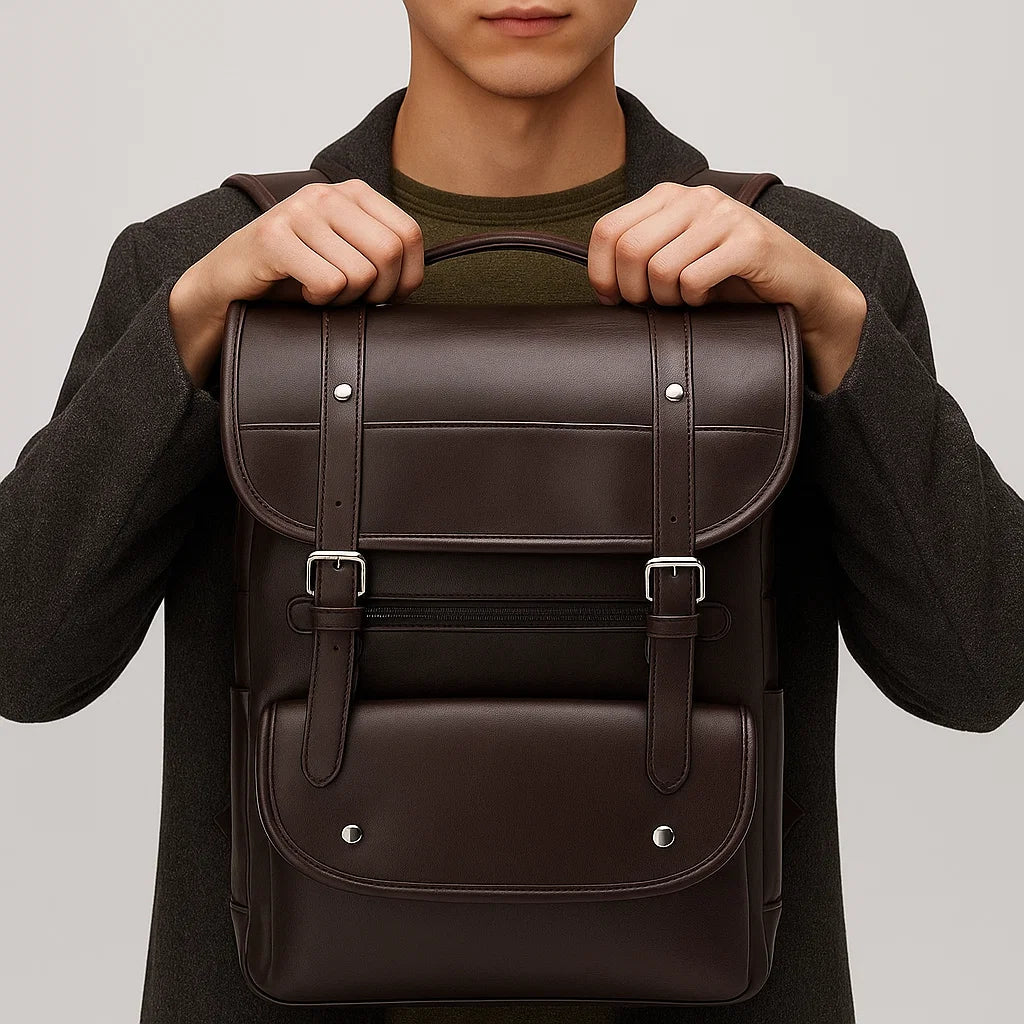 Graham | Vintage Artisan Office Backpack