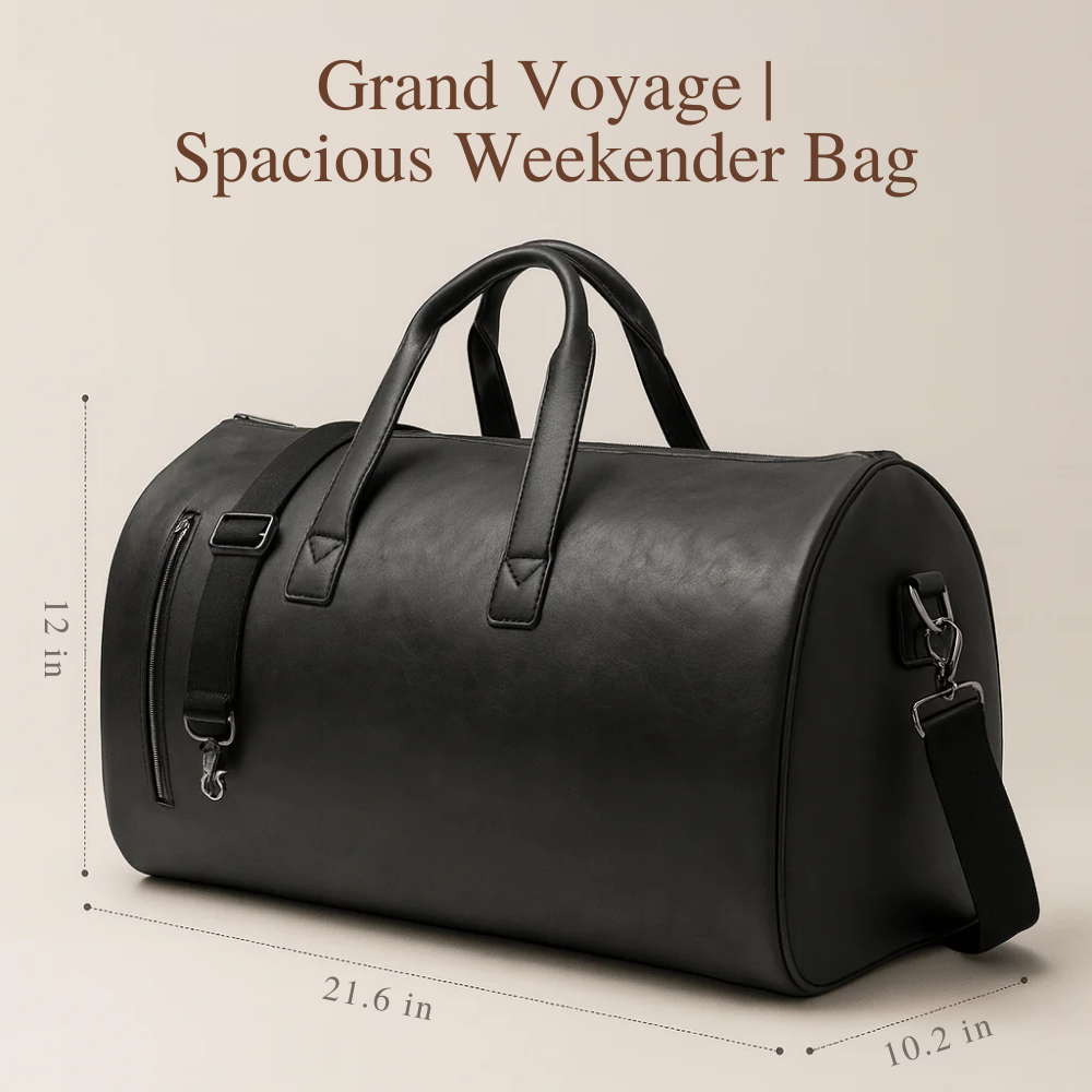 Grand Voyage | Spacious Weekender Bag