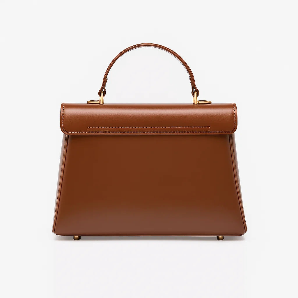 Inès | Timeless Trapeze Handbag