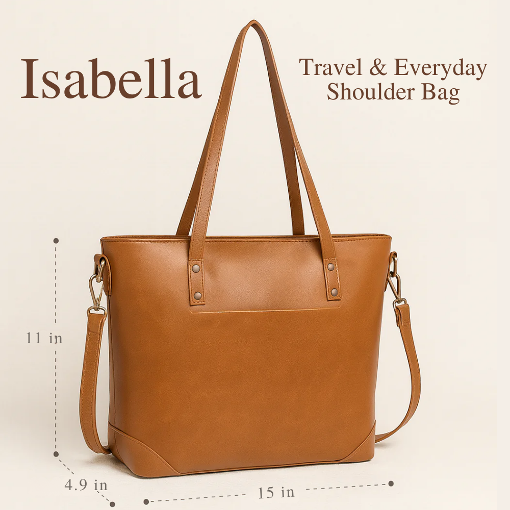 Isabella | Travel & Everyday Shoulder Bag