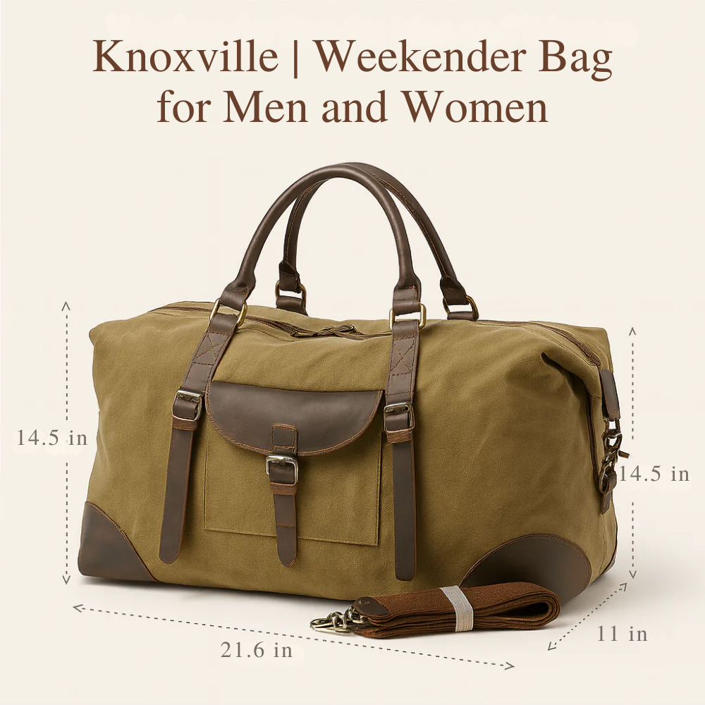 Knoxville | Weekender Bag for Men and Women
