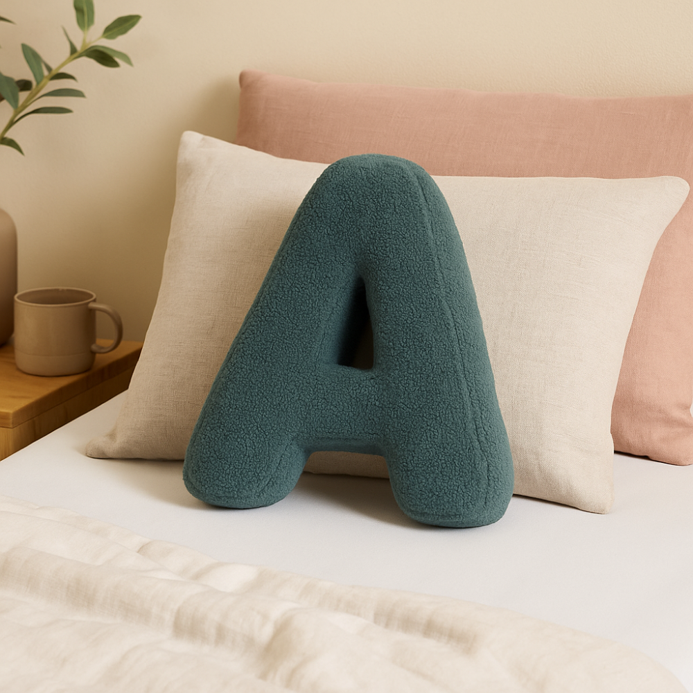 Personalized Sofa Pillow | Letter Design Custom Throw Cushion