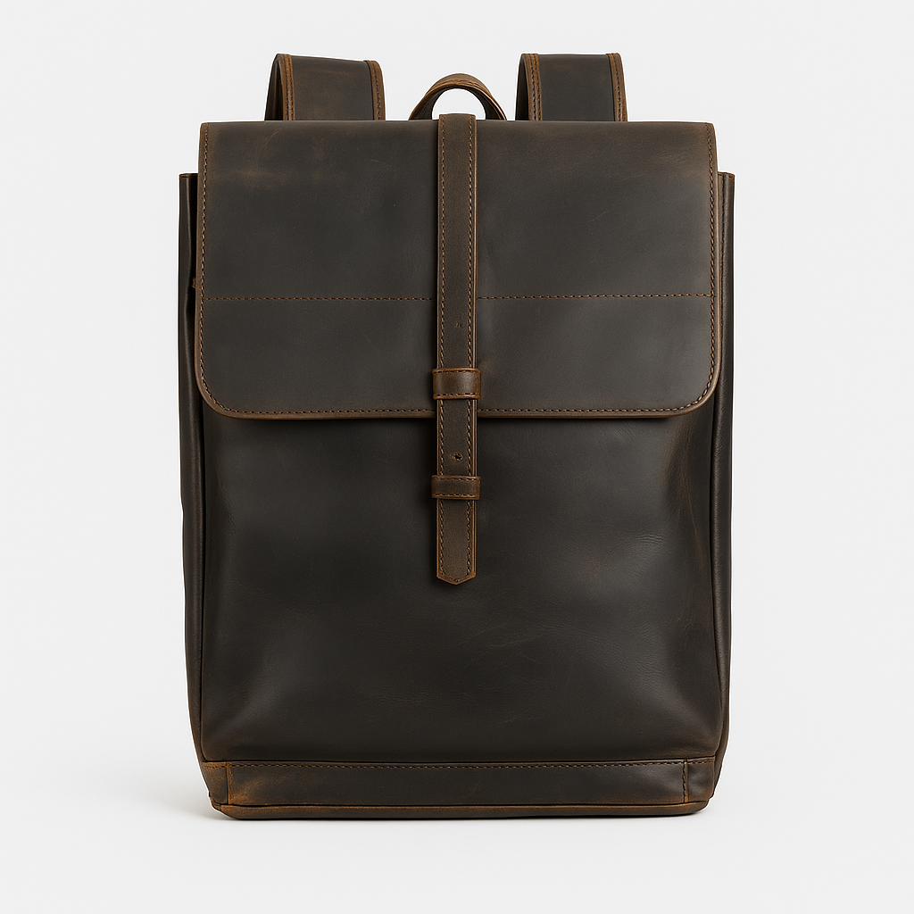 Lugano | Vegan Leather Laptop Backpack for Business and Travel