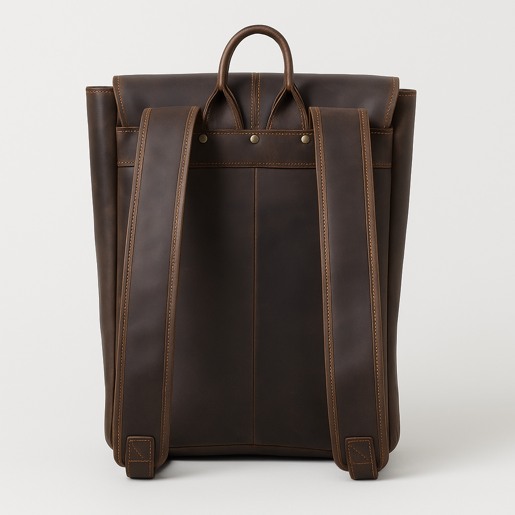 Lugano | Vegan Leather Laptop Backpack for Business and Travel