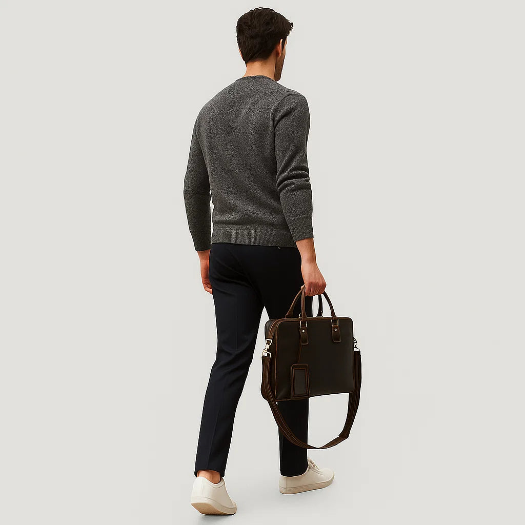 Luther | Precision Midnight Work Briefcase