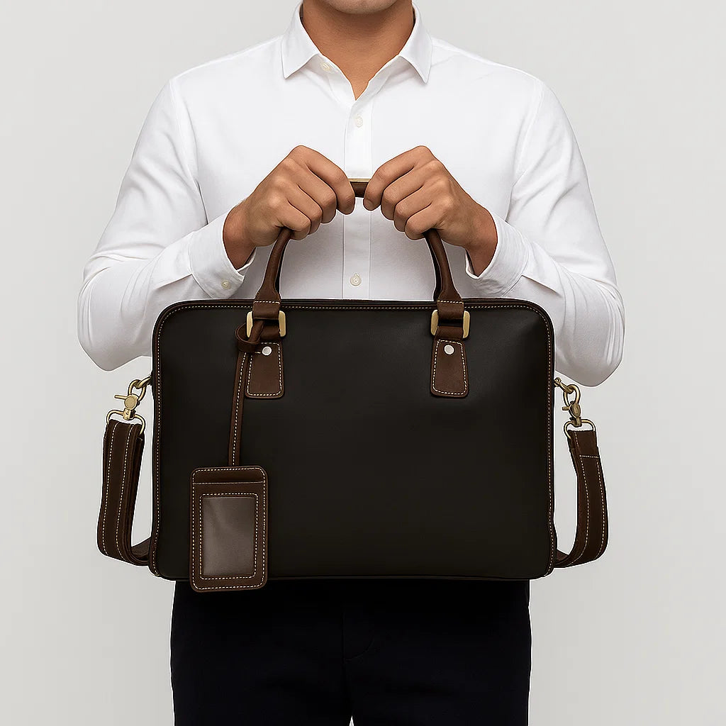 Luther | Precision Midnight Work Briefcase