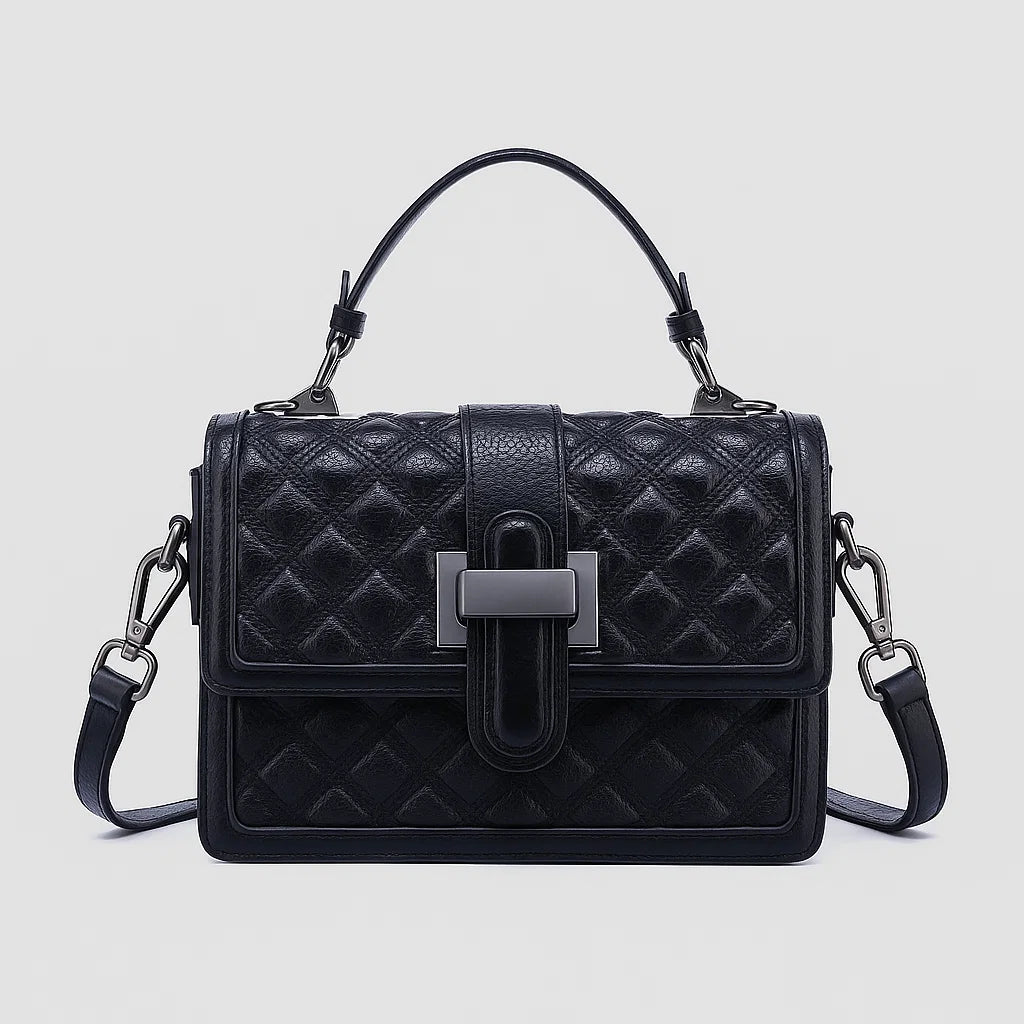 Maren | Diamond-Stitch Satchel
