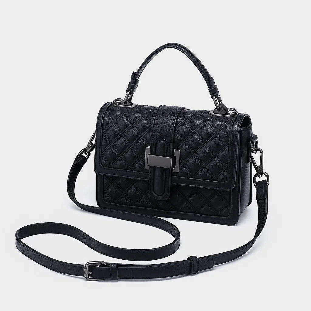 Maren | Diamond-Stitch Satchel
