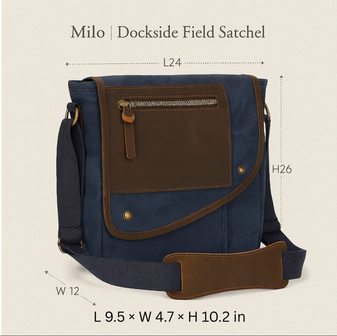 Milo | Dockside Field Satchel