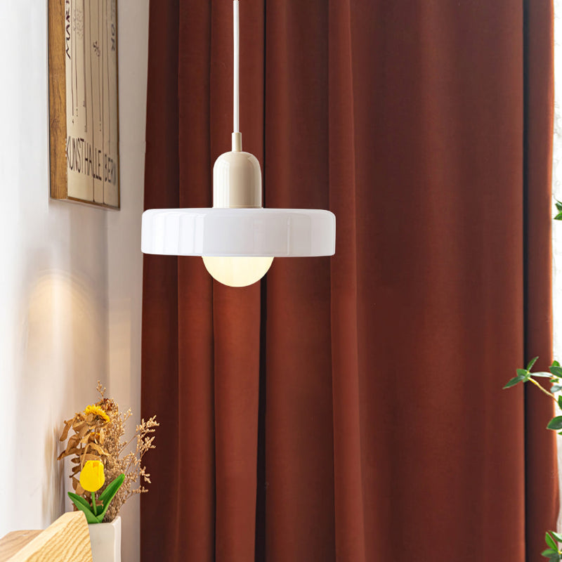Studio Prisma Pendant | Art Glass Light in Bauhaus Luxe Palette