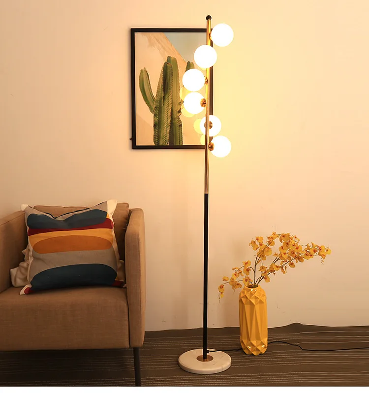 Modern Touch | HavenLume Glass LED Floor Lamp