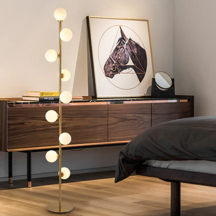 Modern Touch | HavenLume Glass LED Floor Lamp