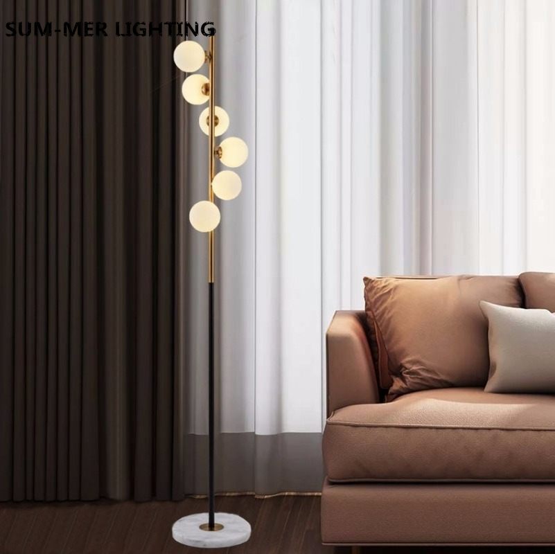 Modern Touch | HavenLume Glass LED Floor Lamp