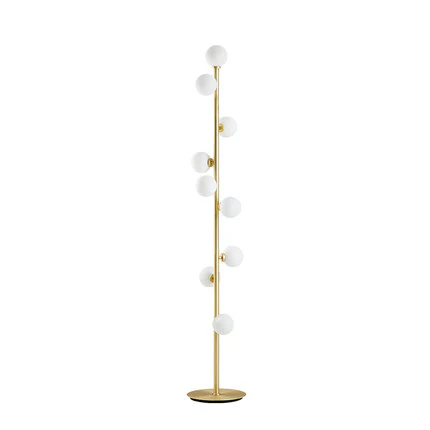 Modern Touch | HavenLume Glass LED Floor Lamp