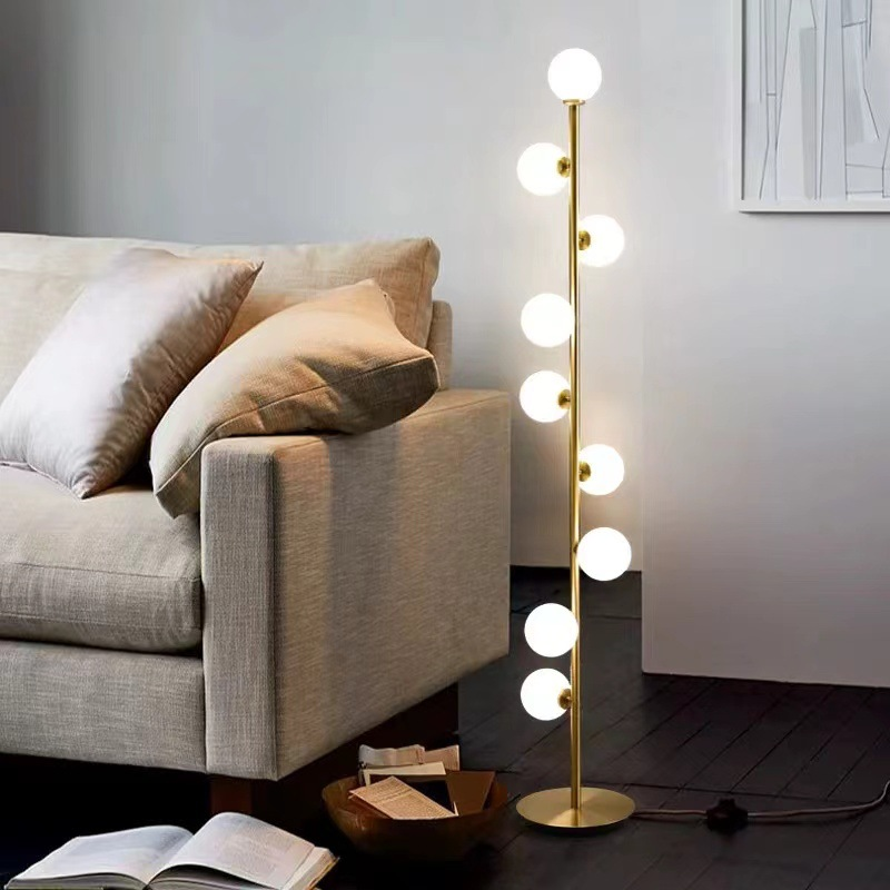 Modern Touch | HavenLume Glass LED Floor Lamp