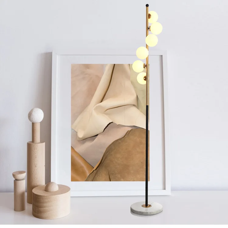 Modern Touch | HavenLume Glass LED Floor Lamp