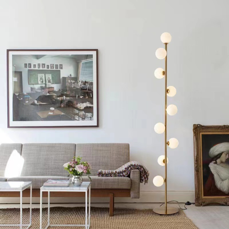 Modern Touch | HavenLume Glass LED Floor Lamp