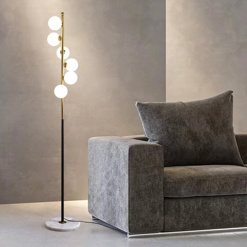 Modern Touch | HavenLume Glass LED Floor Lamp