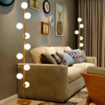 Modern Touch | HavenLume Glass LED Floor Lamp