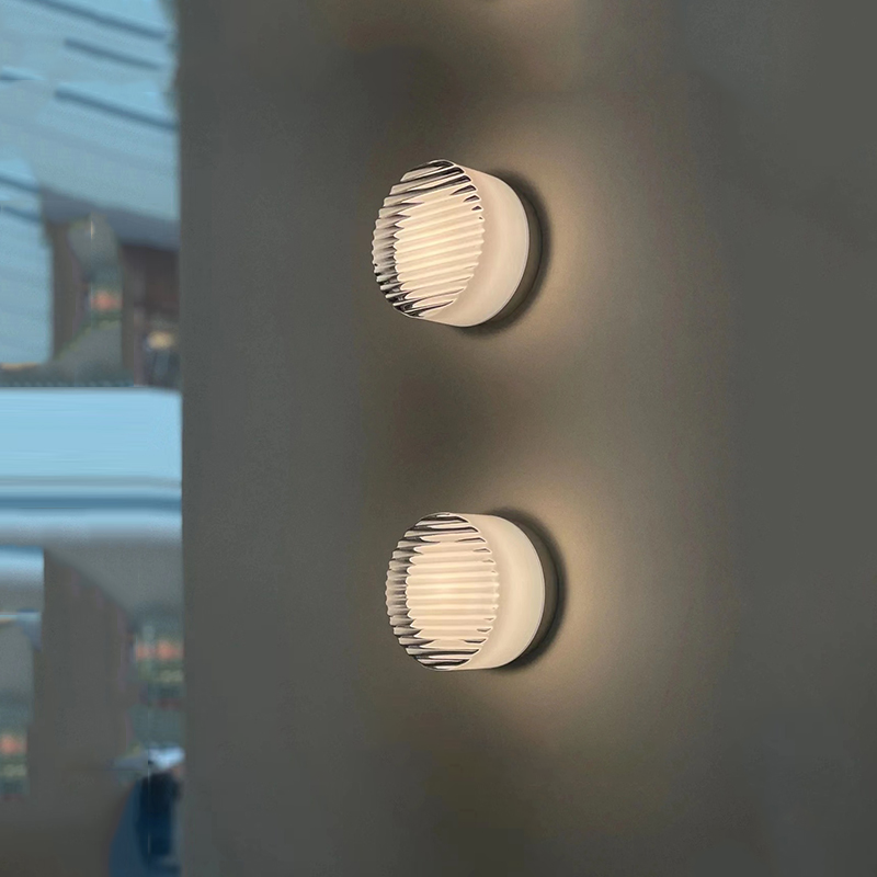 Modern Interior Accent | HavenGlow Round LED Wall Lamp