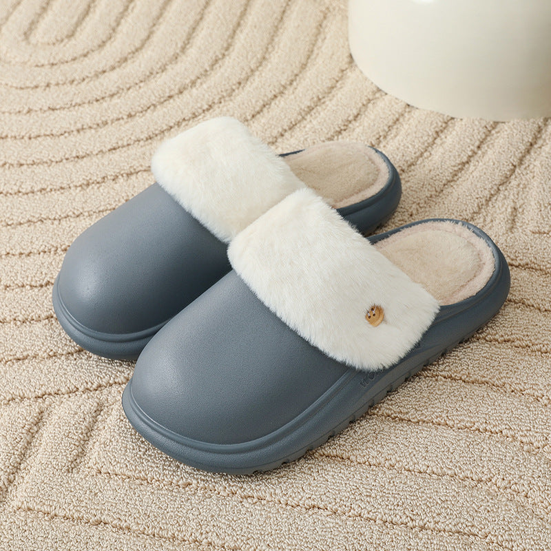 Warm House Slippers | 2-in-1 Non-Slip Design for Indoors & Outdoors
