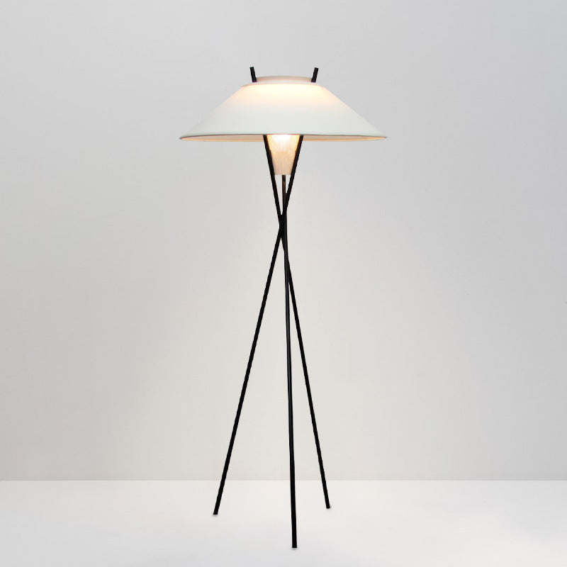 PureGlow Modern Floor Lamp | Fabric Shade Contemporary Accent