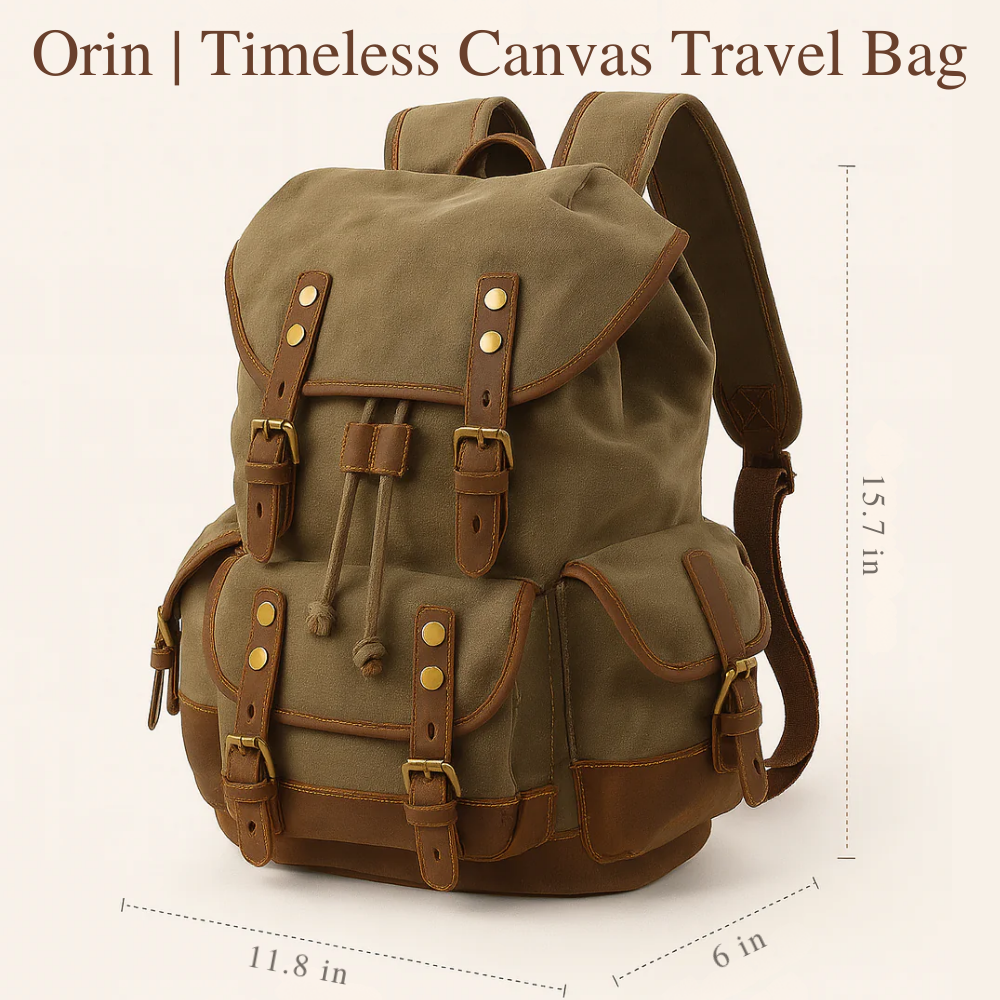 Orin | Timeless Canvas Travel Bag