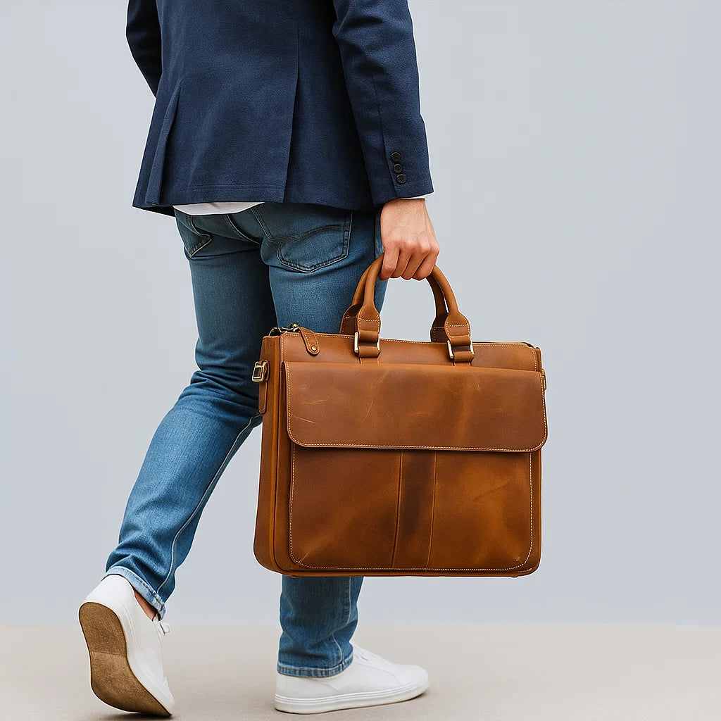 Orren | Heritage Slim Messenger Bag
