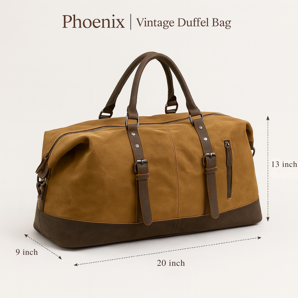 Phoenix | Vintage Duffel Bag