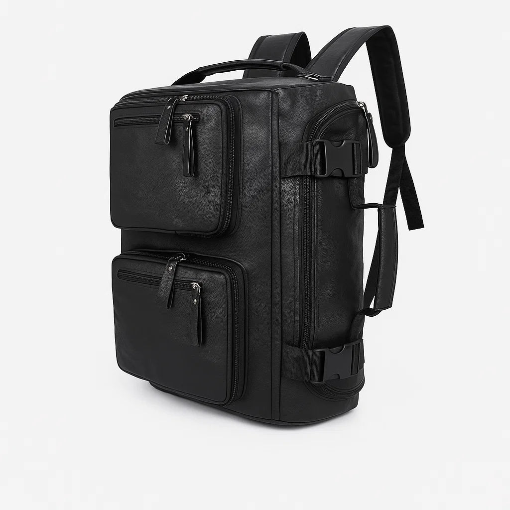Quentin | Sleek Vegan Leather Courier
