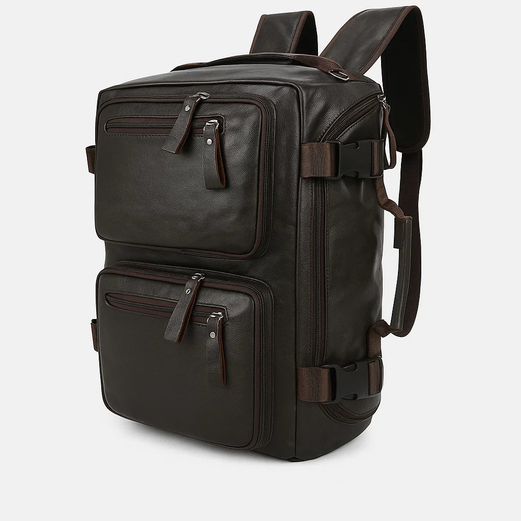 Quentin | Sleek Vegan Leather Courier