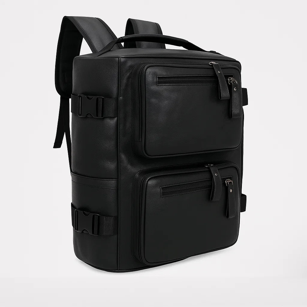 Quentin | Sleek Vegan Leather Courier