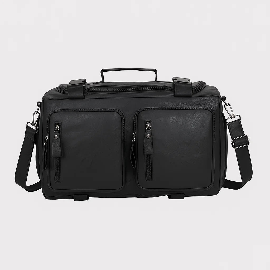 Quentin | Sleek Vegan Leather Courier